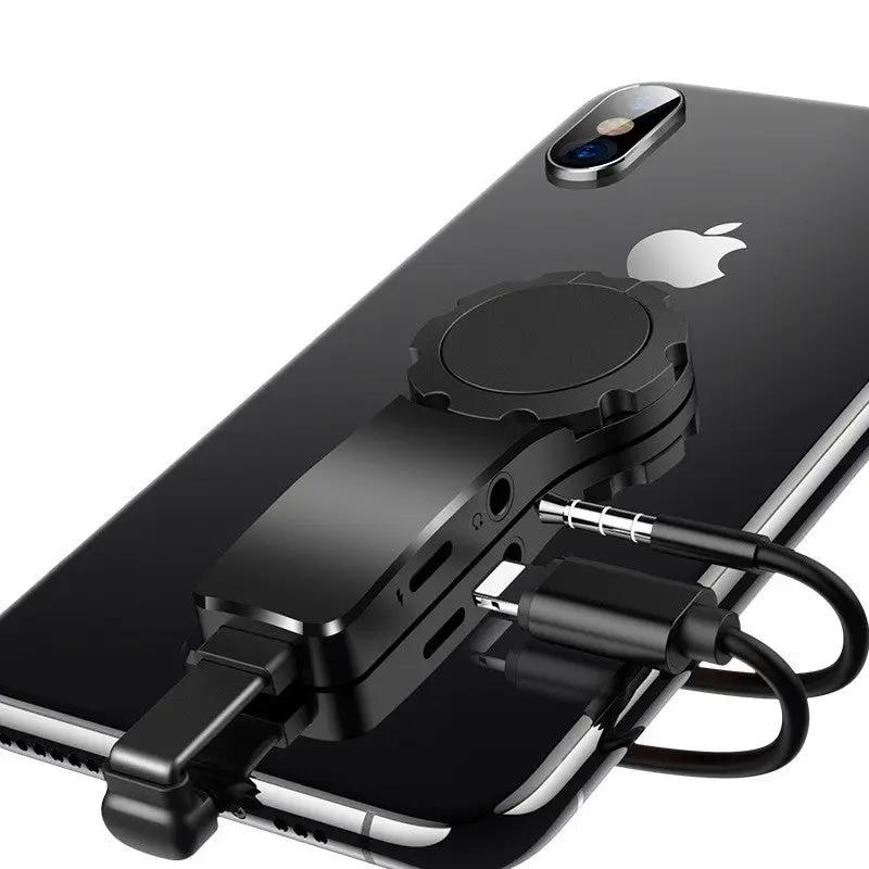 Apple iPhone Lightning To 3.5MM Audio Adapter with Ring Holder by salelink.co.nz
