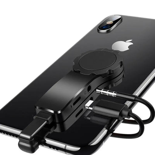 Apple iPhone Lightning To 3.5MM Audio Adapter with Ring Holder by salelink.co.nz