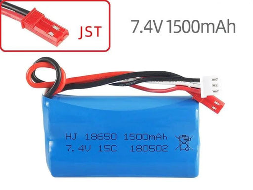 dealonline.co.nz dealonlinenz 7.4V 1500mAh Red Li-Po Rechargeable Battery for Drone 7.4V 1500mAh Red Li-Po Rechargeable Battery for Drone