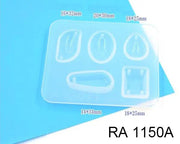 DIY Silicone Resin Moulds Earrings Pendant Epoxy Casting Moulds - 26 by Resin Art NZ