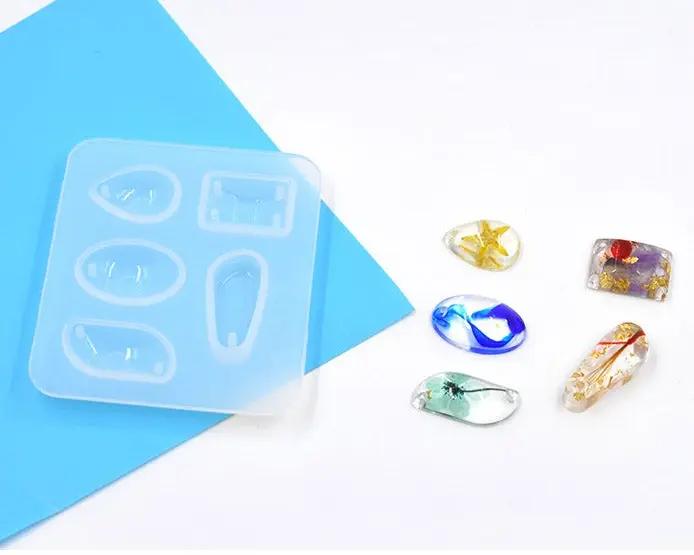 DIY Silicone Resin Moulds Earrings Pendant Epoxy Casting Moulds - 26 by Resin Art NZ