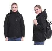2XL Electric Heated Jacket Coat Thermal Outwear Washable Winter Warmer by salelink.co.nz