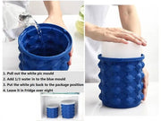 Small Ice Cube Maker Genie Silicone Wine Ice Bucket Big Ice Cube Tray Mold Cup by dealonline.co.nz