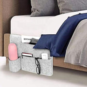 Sofa Armrest Storage Organizer Light Gray by salelink.co.nz