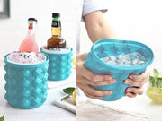 Small Ice Cube Maker Genie Silicone Wine Ice Bucket Big Ice Cube Tray Mold Cup by dealonline.co.nz