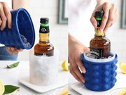 Small Ice Cube Maker Genie Silicone Wine Ice Bucket Big Ice Cube Tray Mold Cup by dealonline.co.nz