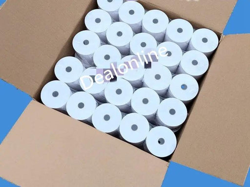 (50 Rolls) 80mm x 80mm Thermal Paper Receipt Rolls 65m/roll by dealonline.co.nz