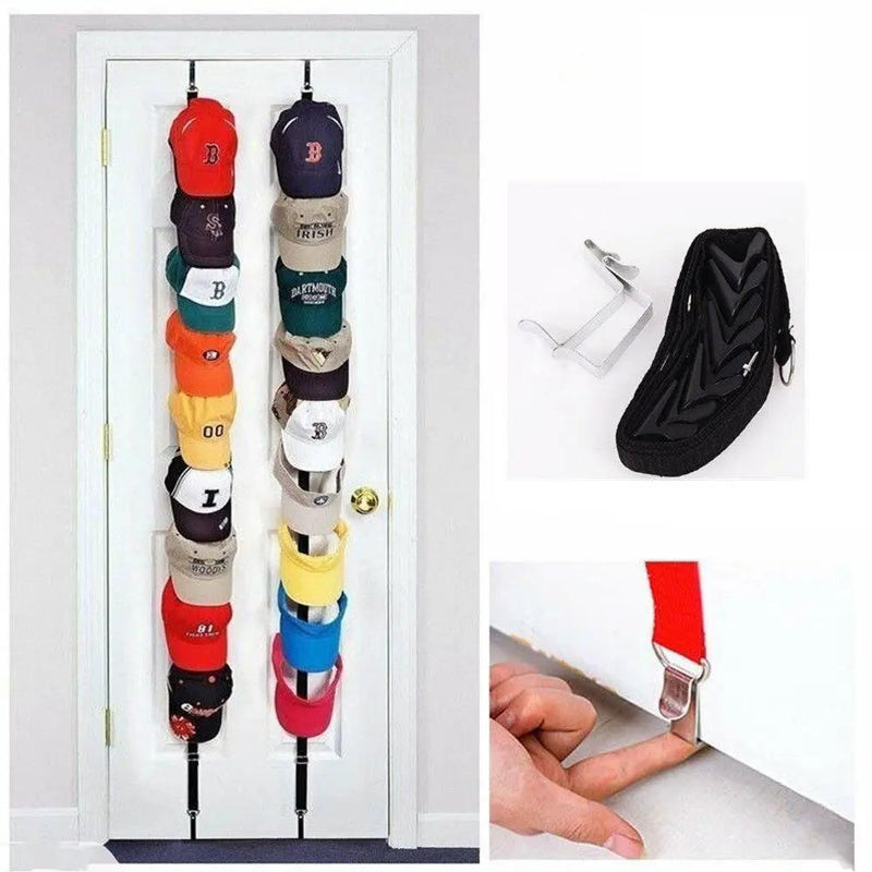 Baseball Cap Hat Holder Home Organizer Storage Door Closet Hanger Hat Organizer by salelink.co.nz