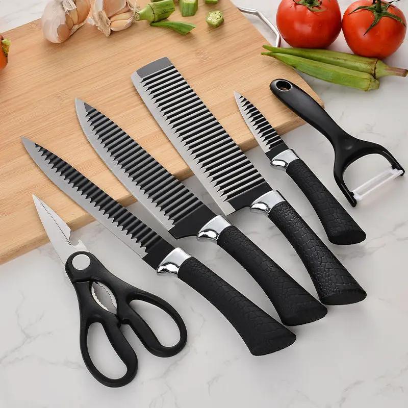 6-piece Knife Set Fruit Knives And Household Kitchen Knives Six Pieces Slide Box Simple Package by China Dropship