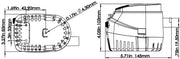 12V 750GPH Bilge Pump Submersible Boat by salelink.co.nz