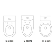 Duroplast Toilet Seat V SHAPE Soft Close by dealonline.co.nz