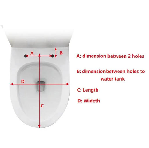 Duroplast Toilet Seat V SHAPE Soft Close by dealonline.co.nz