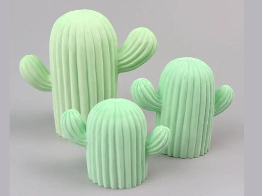 Cubic Cactus Moulds for Candle, Epoxy Resin, Jesmonite, Aqua Resin, Bramblier and Cement by Resin Art NZ