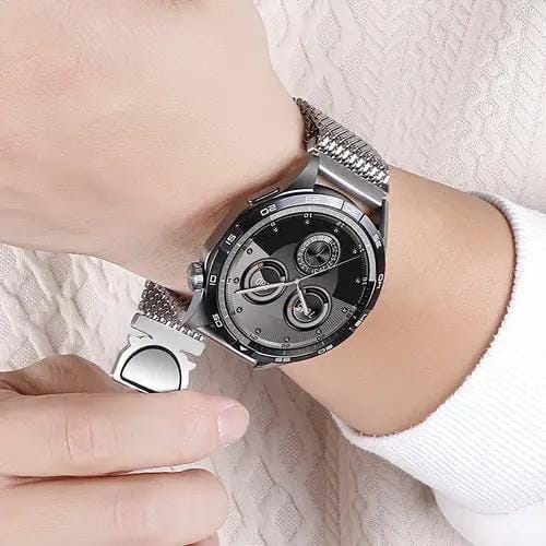 BroDeals Watches Universal Metallic Watch Strap with Magnetic Buckle Universal Metallic Watch Strap with Magnetic Buckle