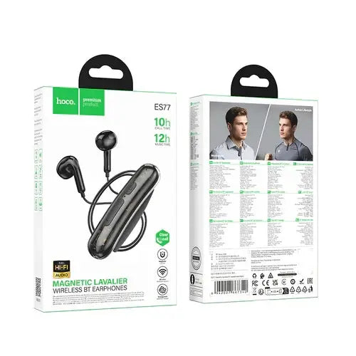 Magnetic Lapel Bluetooth Earphone with 12 Hours by BroDeals