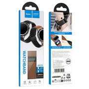 BroDeals Watches Universal Leather Watch Strap with Magnetic Buckle Universal Leather Watch Strap with Magnetic Buckle