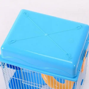 3 Tiers Gorgeous Hamster Mouse Cage pet toy Storey Fantasia Cage Castle - Pink by dealonline.co.nz