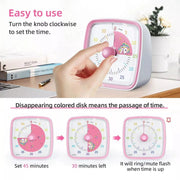 60 Minutes Visual Analog Countdown Timer by salelink.co.nz