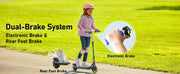 Kiwi eRide Kiwi eRide Ages 6-12 Gyroor H30 Max Pink Kids Electric Scooter Ages 6-12 Gyroor H30 Max Pink Kids Electric Scooter