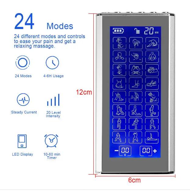 Muscle Stimulator Massager 24 Modes by salelink.co.nz
