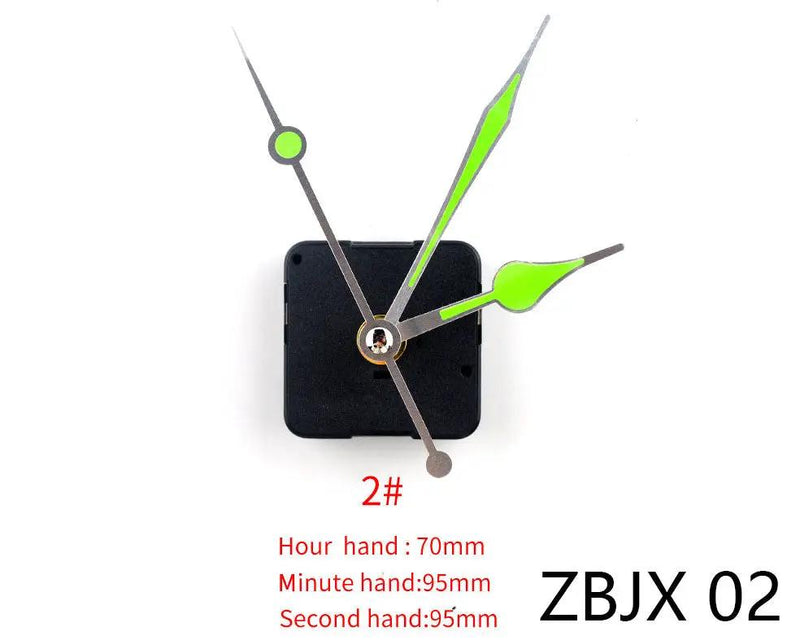 Accessories for Clock Moulds - Quartz Clock Movement Mechanism Non Ticking DIY Clock Mechanism by Resin Art NZ