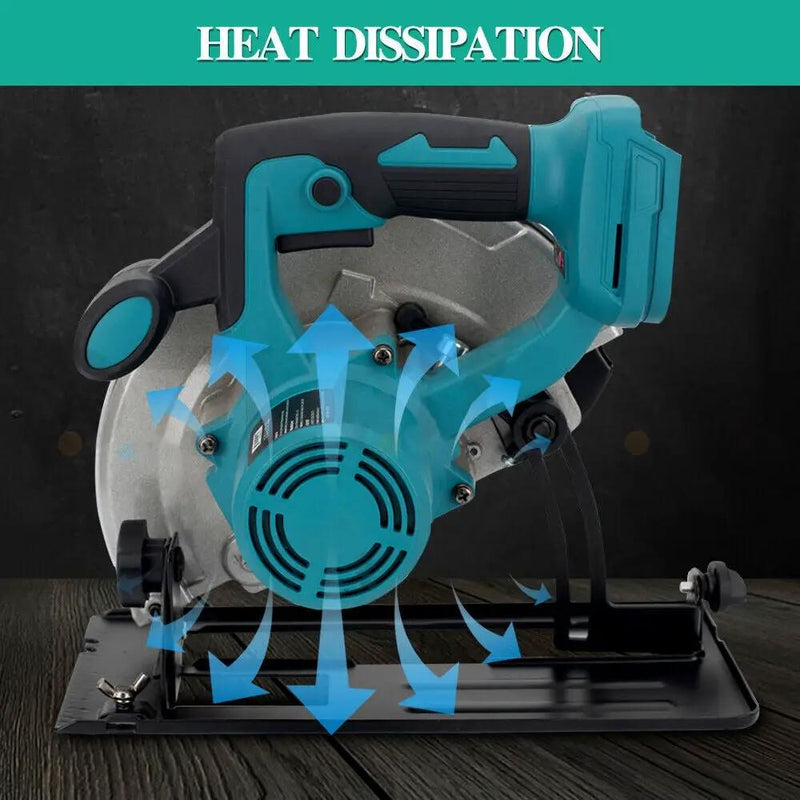 7'' Circular Saw without Battery by salelink.co.nz