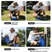 11L Portable Inflatable Camping Shower Bag by Habicare