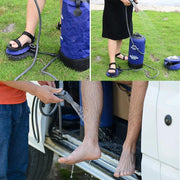 11L Pvc Portable Shower Outdoor Camping Shower Hiking Hydration Water Bag Water Tank Waterbag by SportZone.co.nz