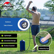11L Pvc Portable Shower Outdoor Camping Shower Hiking Hydration Water Bag Water Tank Waterbag by SportZone.co.nz