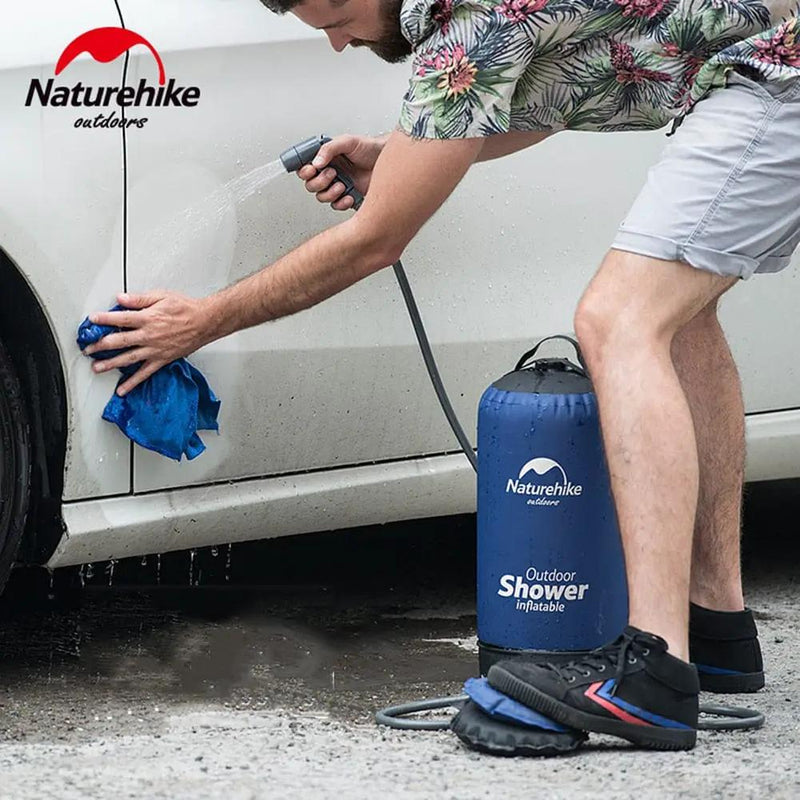 11L Pvc Portable Shower Outdoor Camping Shower Hiking Hydration Water Bag Water Tank Waterbag by SportZone.co.nz