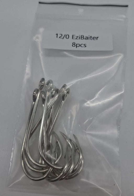Ez Baiter Circle Hooks 12/0 (Pack of 8) by NZ Diver