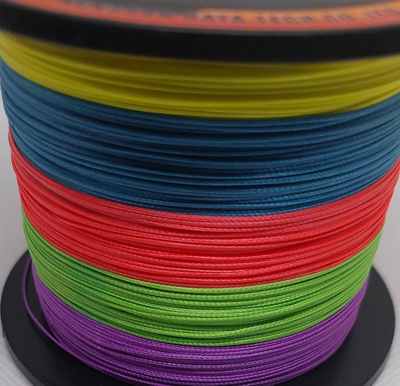 Premium x12 Strand Low Memory Braid Fishing Line - 300M Multi by NZ Diver