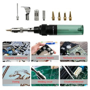 Portable Gas Soldering Iron Kit by Habicare