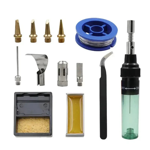 Portable Gas Soldering Iron Kit by Habicare