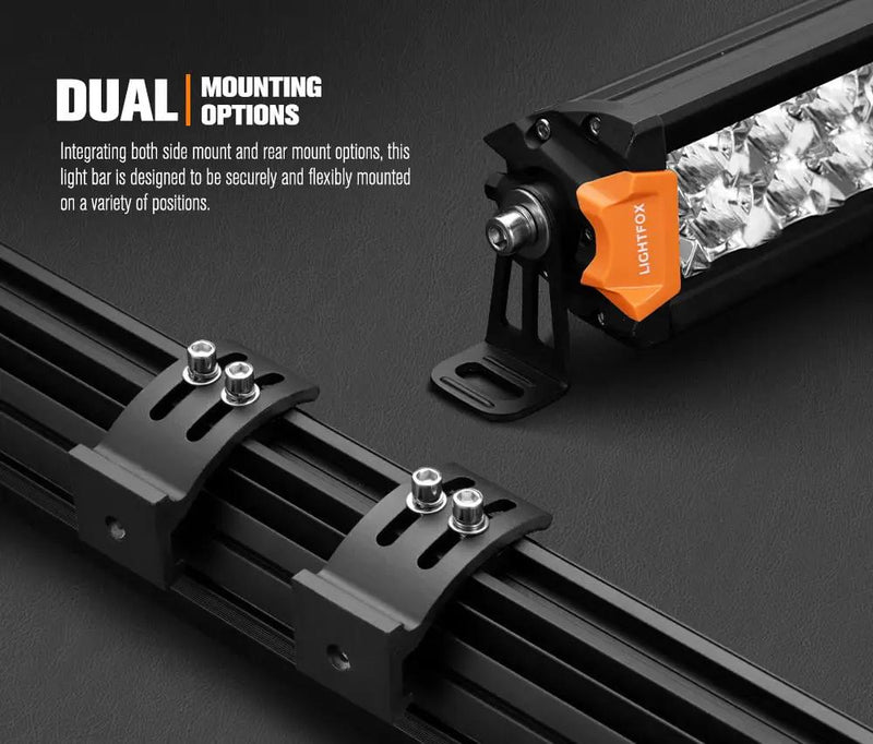 Lightfox Rigel Series 12inch LED Light Bar 1 Lux @ 337M IP68 8,320 Lumens by Kiwi Offroad