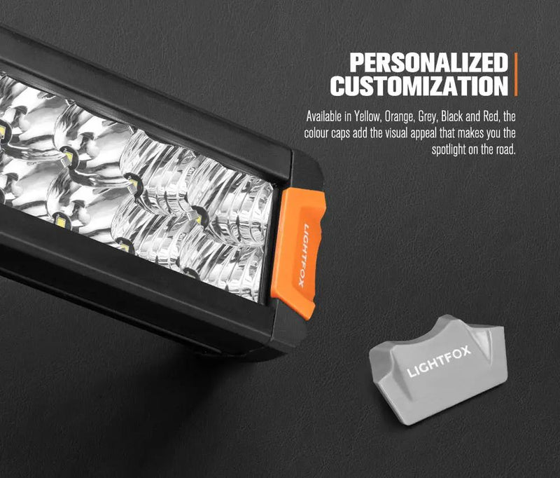 Lightfox Rigel Series 12inch LED Light Bar 1 Lux @ 337M IP68 8,320 Lumens by Kiwi Offroad
