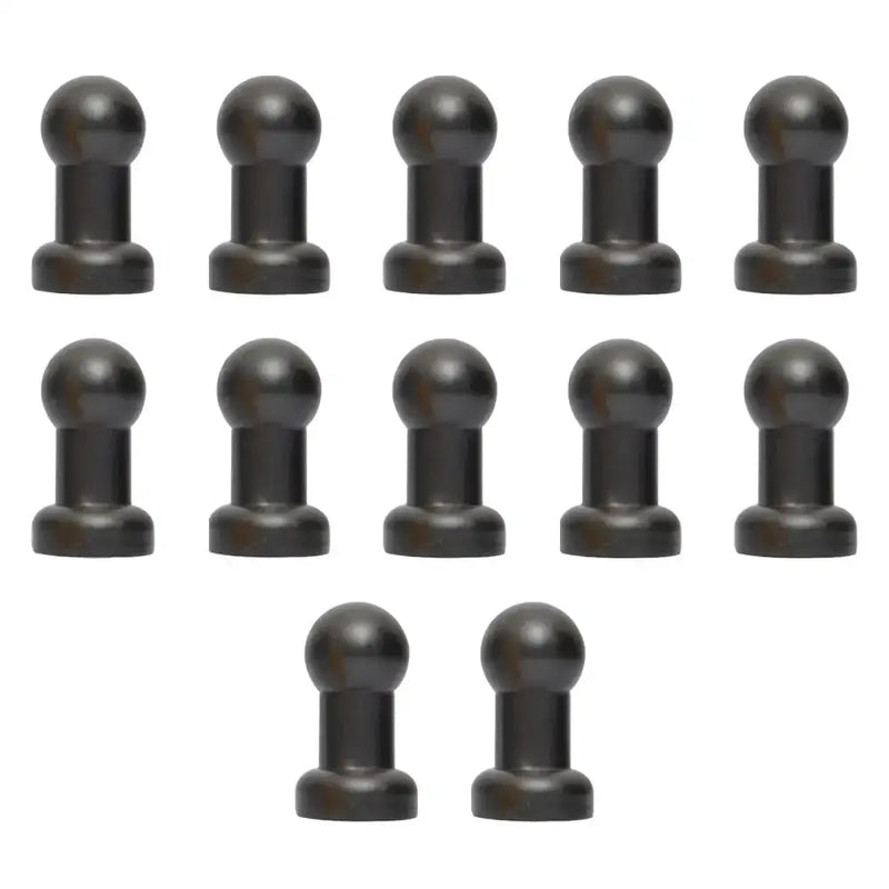 12 Piece Trampoline Enclosure Pole Caps by Habicare