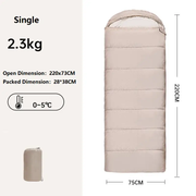 Cotton Sleeping Bag-Four Season Use THTF5197 by ECOTREK