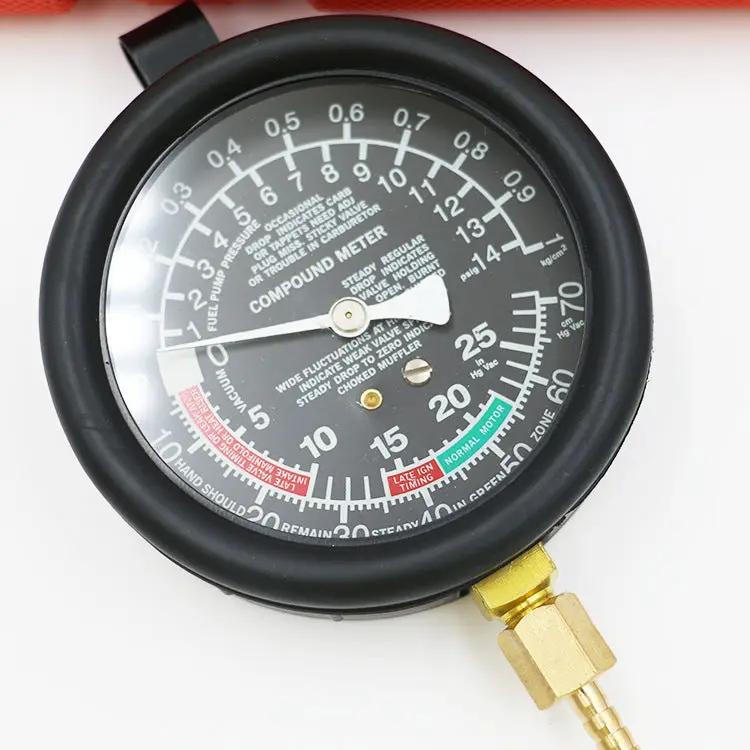 Fuel Pump Vacuum Gauge Pressure Tester Carburetor Valve Pressure Test Kit by salelink.co.nz