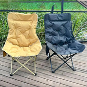 ECOTREK High-Back Padded Camping Chair – 3 Position Reclining Moon Chair TMD9284 by ECOTREK