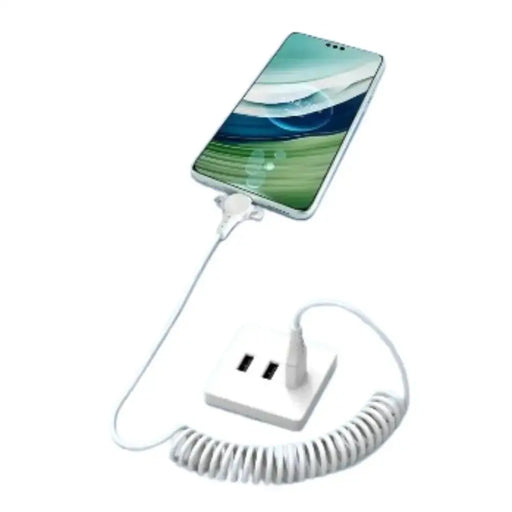 120W 3-in-1 USB-C Super-Fast Retractable Charging Cable by Habicare