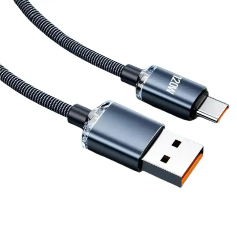 120W Super-Fast USB-C Charging Cable for Smartphones by Habicare