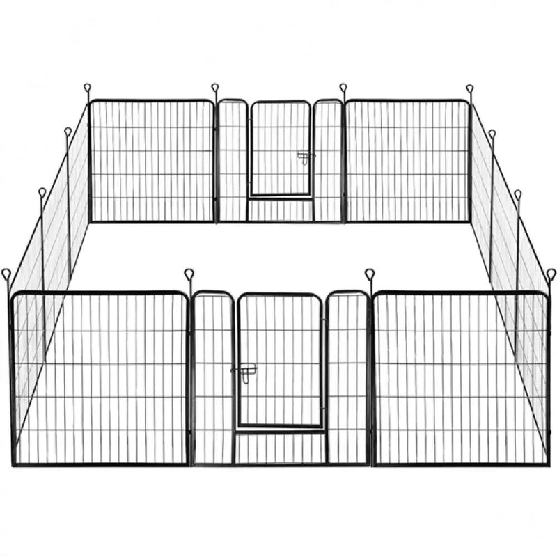 Heavy Duty 12 Panel Pet Playpen by Yaheetech