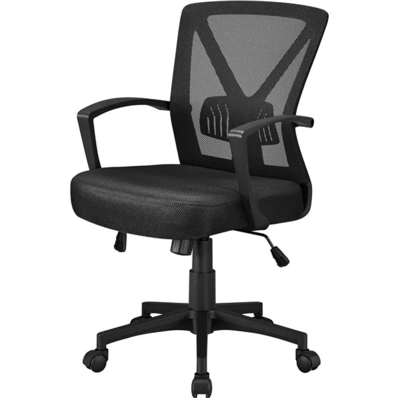 Mesh Office Chair Executive Desk Chair Adjustable Computer Chair by Yaheetech