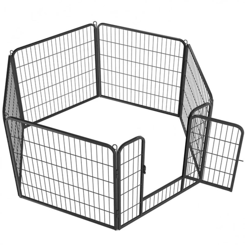 6pcs Dog Play Pen by Yaheetech