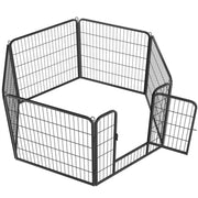 18 Panels Heavy Duty Dog Play Pen Dog Exercise Pen by Yaheetech