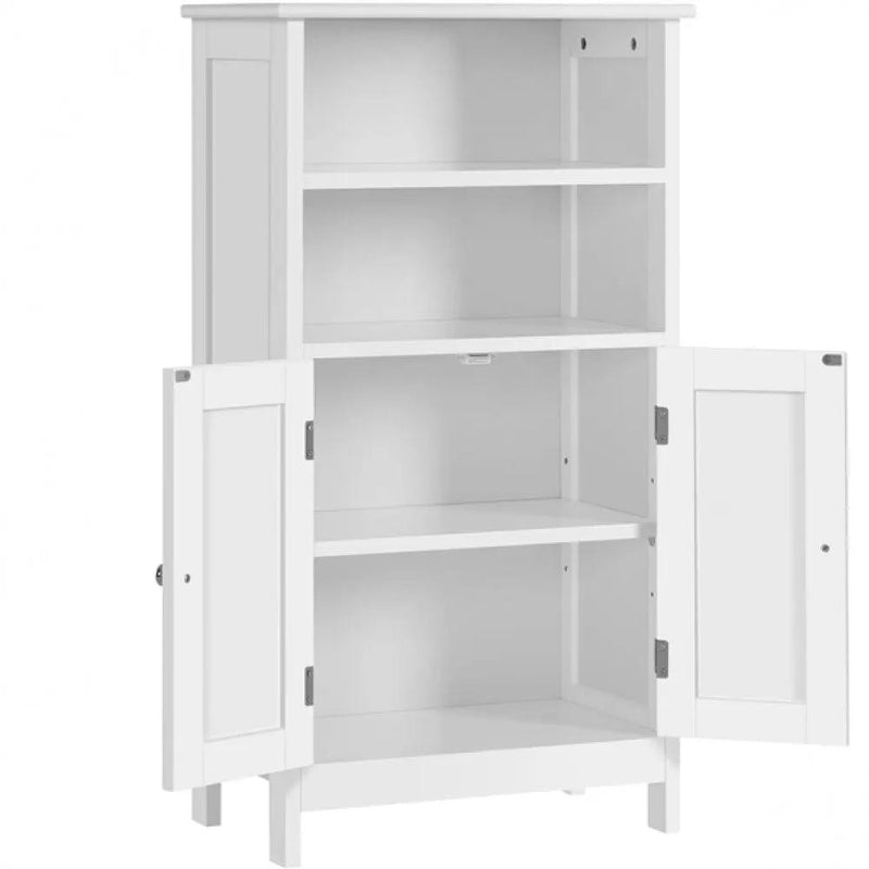 Free Standing Floor Cabinet Bathroom Storage Unit by Yaheetech