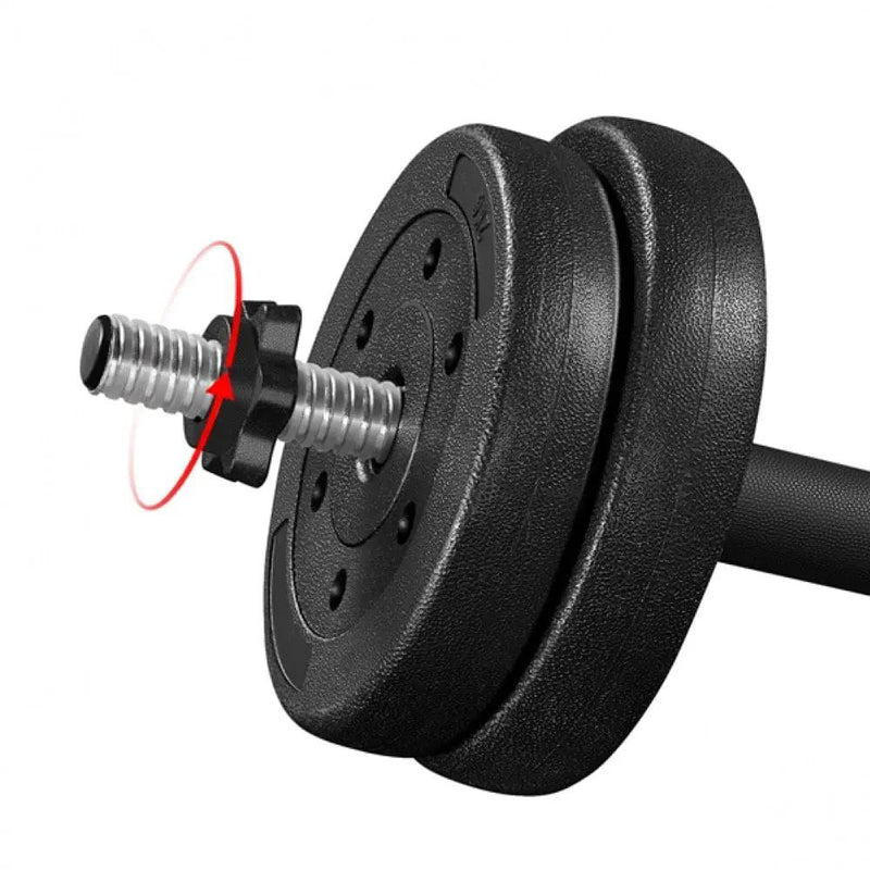 30kg Adjustable Dumbbell Set by Yaheetech