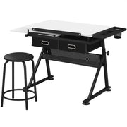 Drawing Table And Stool Set All-in-One Drawing Table by Yaheetech