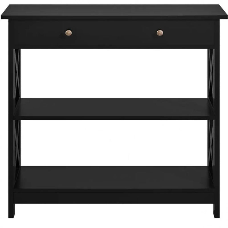 Wooden Console Table Entryway Table by Yaheetech